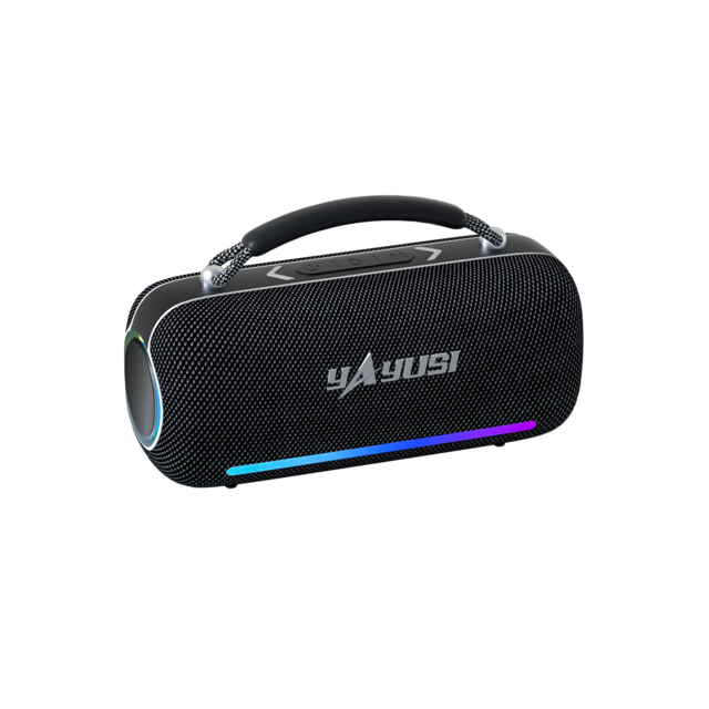 Haut-parleur de fête extérieur avec subwoofer 100W à grand pavillon, enceintes Bluetooth, basses de haute qualité, lecteur audio portable puissant H16