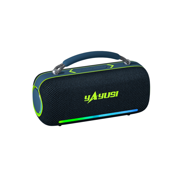 Haut-parleur de fête extérieur avec subwoofer 100W à grand pavillon, enceintes Bluetooth, basses de haute qualité, lecteur audio portable puissant H16