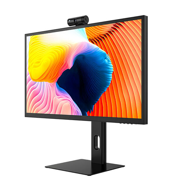 شاشة لمس QLED بدقة 4K UHD 3840x2160 60Hz 400 شمعة/م² مع خاصية توصيل USB-C و HDMI متوافقة مع ROHS ونطاق ألوان واسع