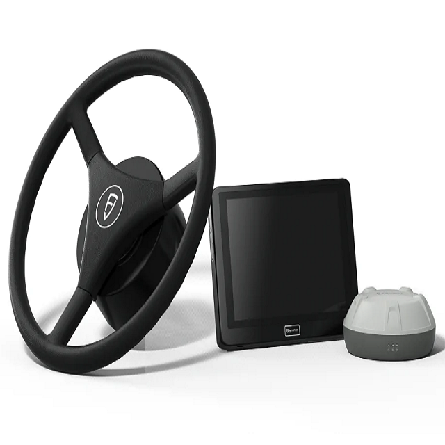 Compre o kit de direção automática GPS RTK FJ para trator com precisão avançada e entrega rápida, oferecendo orientação de qualidade premium