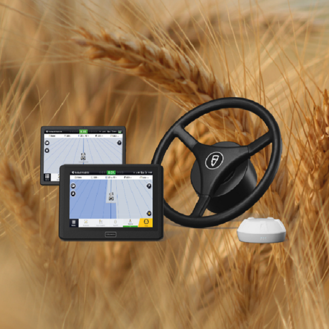 Compre o kit de direção automática GPS RTK FJ para trator com precisão avançada e entrega rápida, oferecendo orientação de qualidade premium