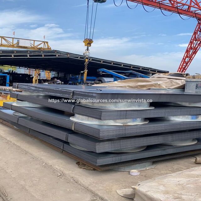 Heiß verkaufte Astm A36 SS400 Stahlplatten, warmgewalzte Kohlenstoffstahlplatten, Astm A945, Q195, Q235, Q345 Kohlenstoffstahlplatten