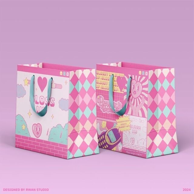 Bolsas de Papel Kraft Blanco Certificado FSC Personalizables con Laminación Brillante para Panadería y Cafetería