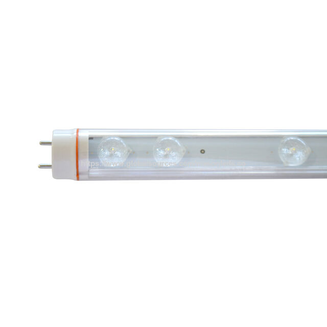 Tube LED T8 publicitaire à double face à émission de lumière IP65 avec embout rotatif pour caissons lumineux LED, caissons lumineux LED