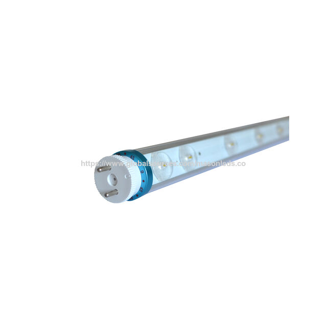 Tube LED T8 publicitaire à double face à émission de lumière IP65 avec embout rotatif pour caissons lumineux LED, caissons lumineux LED