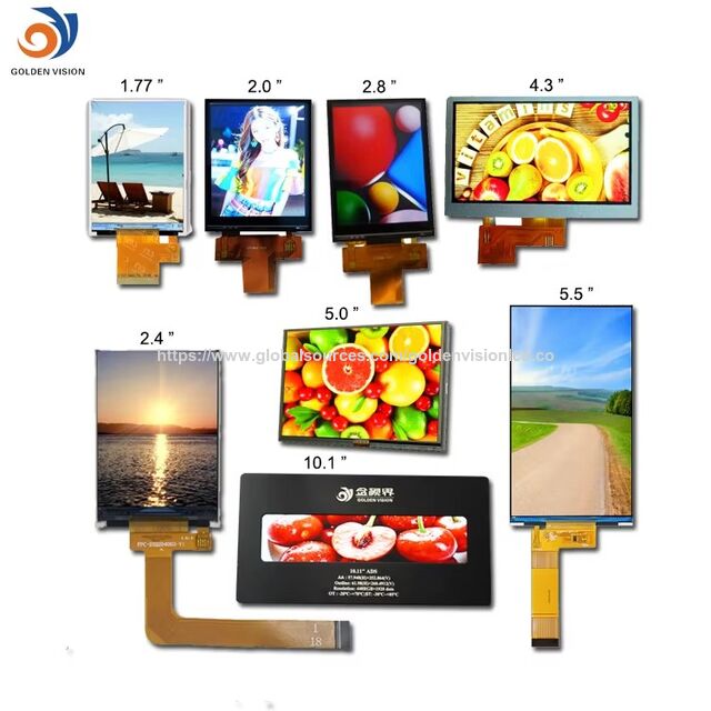 5,5-Zoll-TFT-LCD-Panel mit IPS-Typ LED-Hintergrundbeleuchtung und RGB-Schnittstelle LCM-Display