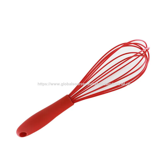 Batedor de Silicone de Alta Qualidade para Alimentos, Ideal para Utensílios de Cozinha no Atacado