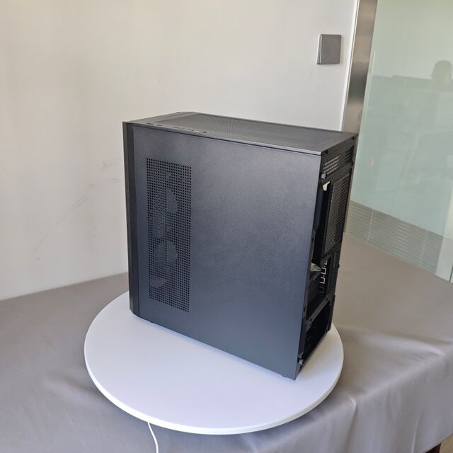 REKNOW Großhandel Direkt Metall RGB Gaming Computer Tower Langes GPU Micro ATX Gamer PC Gehäuse mit Glas Seitenteil für Desktop PC