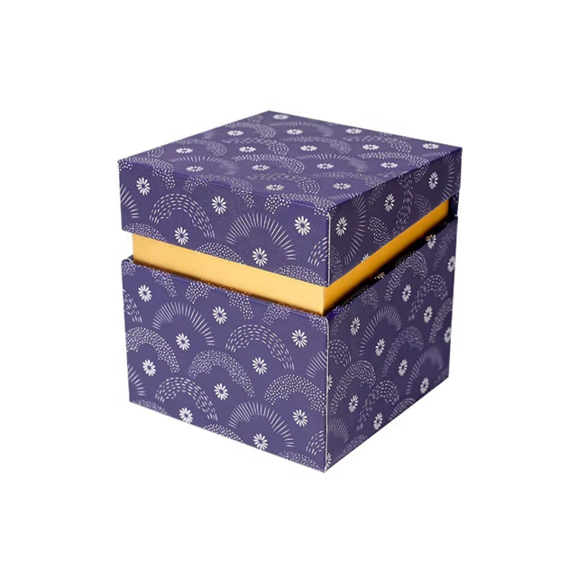 Caja de Regalo de Lujo Reciclable OEM para Joyería con Cubierta, Lazo, Cinta y Cajón - Cajas de Papel con Tirador para Anillos y Colgantes