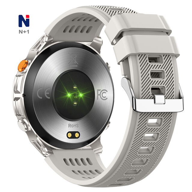 ساعة NTC11 الذكية الرياضية مع نظام تحديد المواقع GPS، شاشة عالية الدقة، بوصلة، ضغط جوي، ارتفاع، مقاومة للماء 3ATM