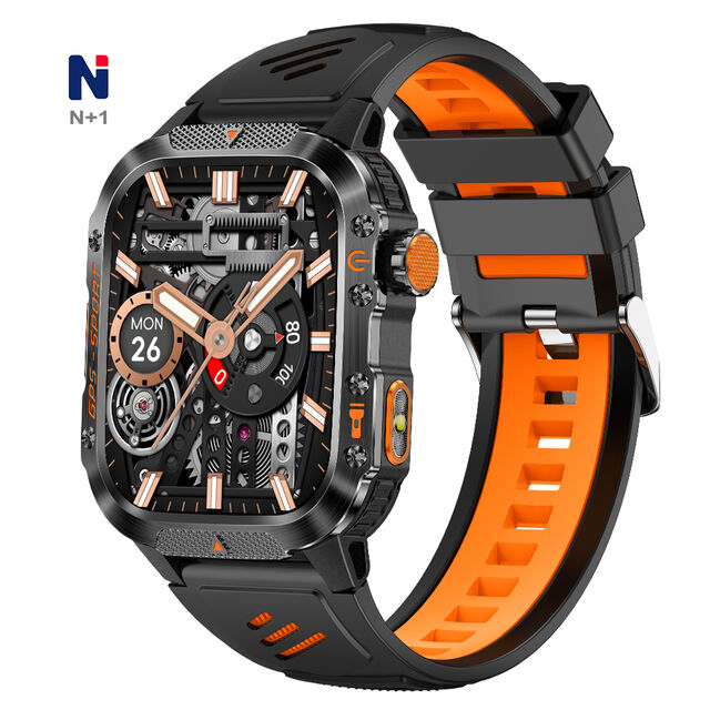 Montre Intelligente Professionnelle avec Accéléromètre NTC10, Batterie 540mAh, Lampe Torche, GPS, Altimètre Barométrique, Boussole et Étanchéité 3ATM sur eBay