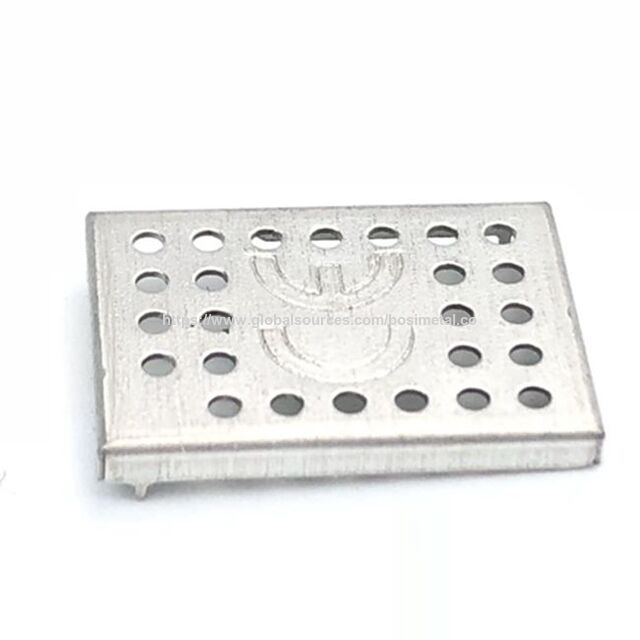 Piezas de Estampado Metálico Personalizadas, Acero Inoxidable, Estampado de Latas, Carcasa de Blindaje Metálico EMI Rf para PCB