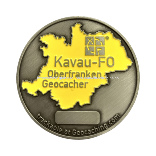 Moneda de desafío personalizada de gran venta, monedas de colección de mapas nacionales, monedas antiguas de bronce