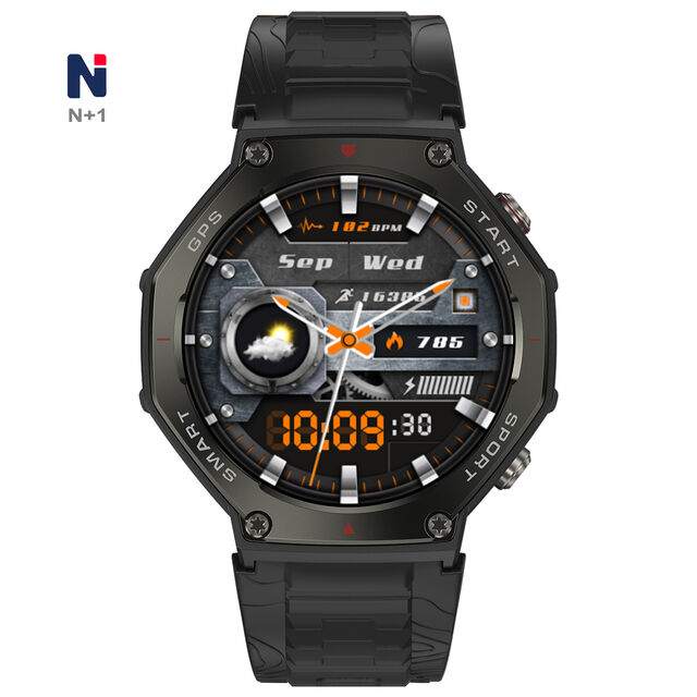 ساعة ذكية NMD01 مع تحديد المواقع GPS، شاشة HD 360*360، مكالمات، صحة، رياضات، ساعة ذكية عالية الأداء من حيث التكلفة