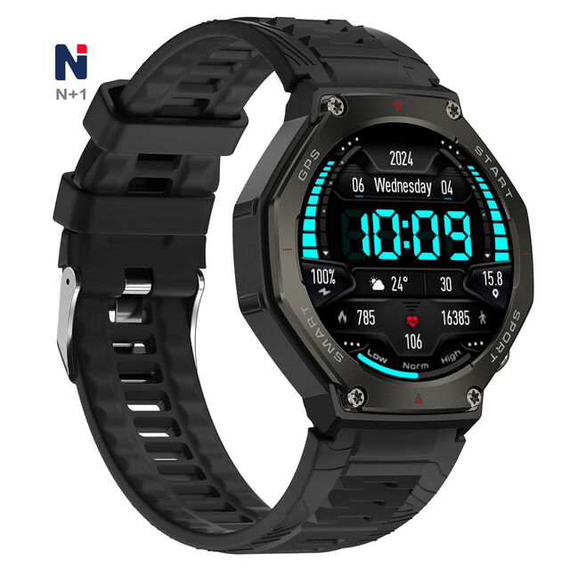 ساعة ذكية NMD01 مع تحديد المواقع GPS، شاشة HD 360*360، مكالمات، صحة، رياضات، ساعة ذكية عالية الأداء من حيث التكلفة