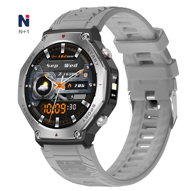ساعة ذكية NMD01 مع تحديد المواقع GPS، شاشة HD 360*360، مكالمات، صحة، رياضات، ساعة ذكية عالية الأداء من حيث التكلفة