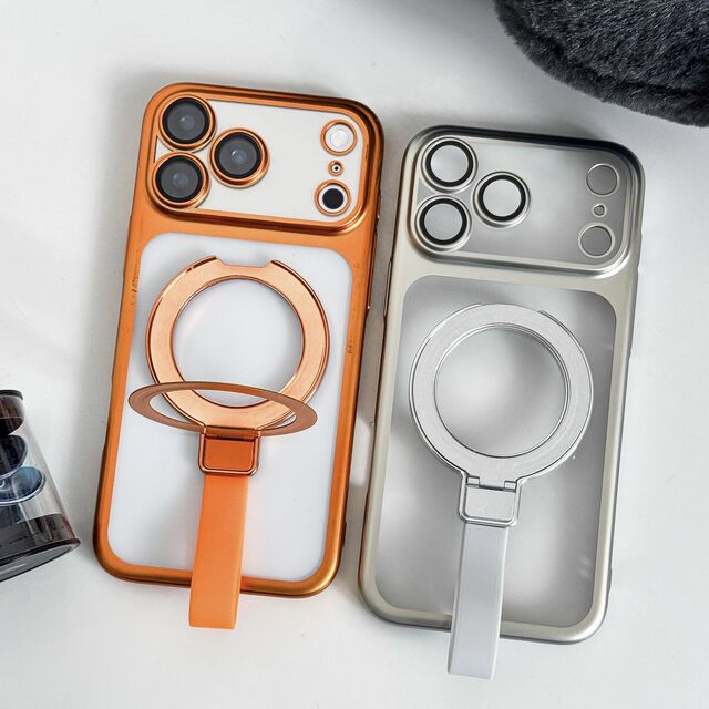 Capa de celular de TPU PC Matte antichoque com suporte magnético e proteção contra quedas para iPhone 17, 17 Pro Max, 17 Pro, 17 Air, no atacado