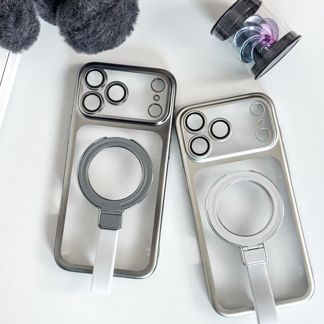 Capa de celular de TPU PC Matte antichoque com suporte magnético e proteção contra quedas para iPhone 17, 17 Pro Max, 17 Pro, 17 Air, no atacado