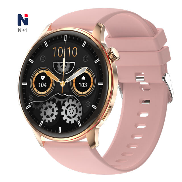طراز خاص جديد 7 مم ساعة ذكية عصرية ورقيقة للغاية NKS36 شاشة AMOLED Reloj inteligente ساعة ذكية