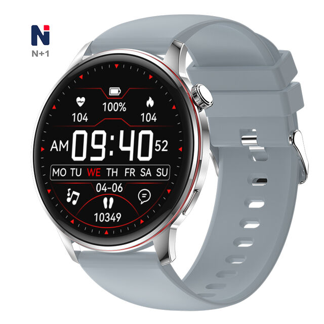 طراز خاص جديد 7 مم ساعة ذكية عصرية ورقيقة للغاية NKS36 شاشة AMOLED Reloj inteligente ساعة ذكية