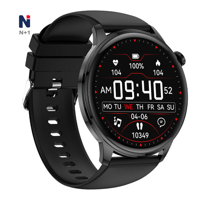 طراز خاص جديد 7 مم ساعة ذكية عصرية ورقيقة للغاية NKS36 شاشة AMOLED Reloj inteligente ساعة ذكية