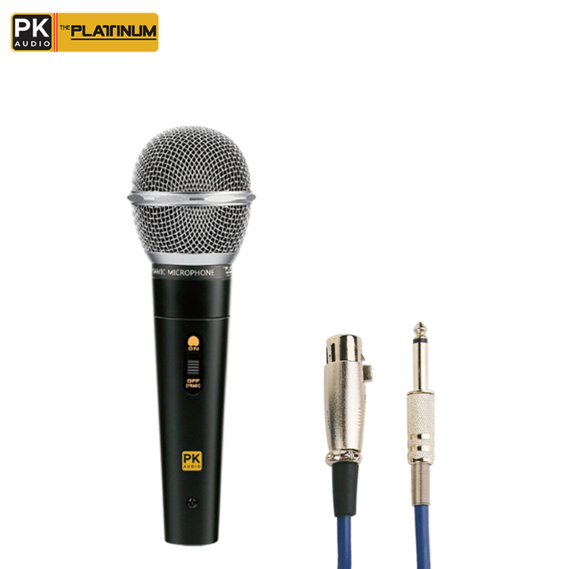 Microphone Filaire Platinum Karaoke KS-3000 - Microphone de Karaoke Professionnel