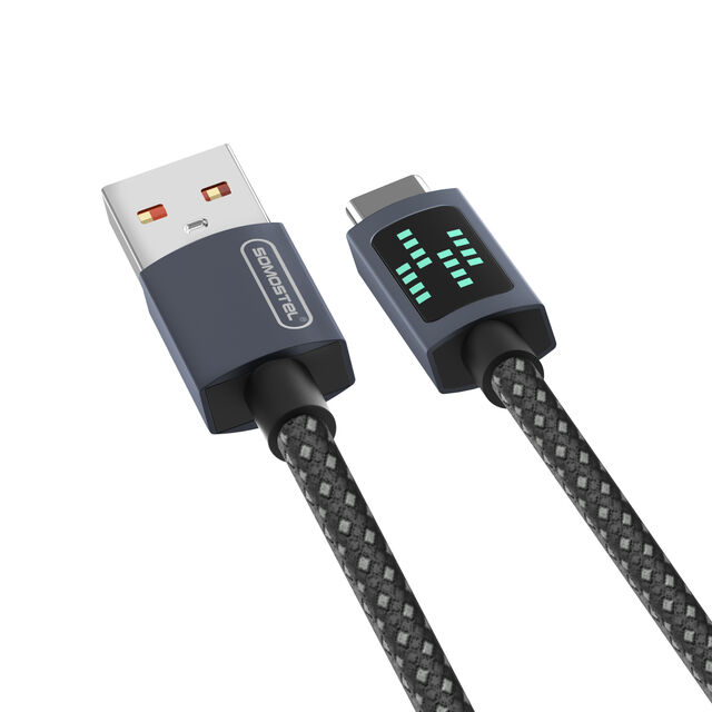 Somostel BJ25 3.1A Câble USB de Charge avec Lumière LED Racing