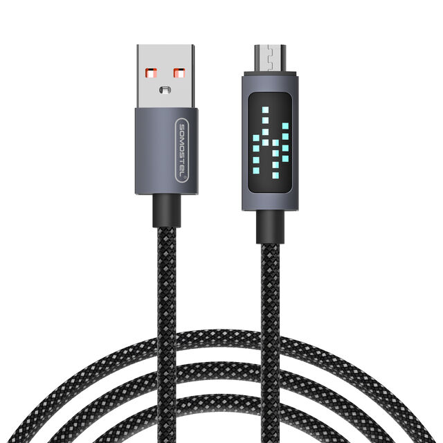 Somostel BJ25 3.1A Câble USB de Charge avec Lumière LED Racing