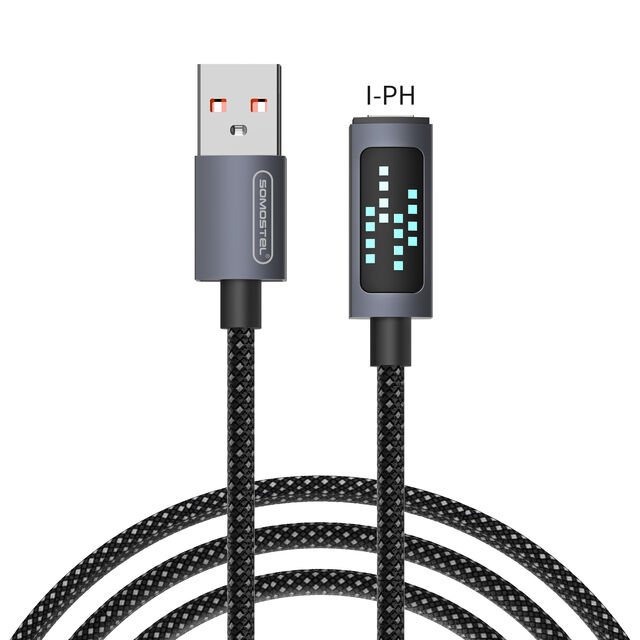 Somostel BJ25 3.1A Câble USB de Charge avec Lumière LED Racing