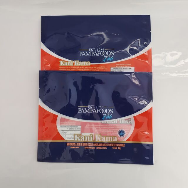 Sacs sous vide personnalisés pour l'emballage de Kani Kaina congelé