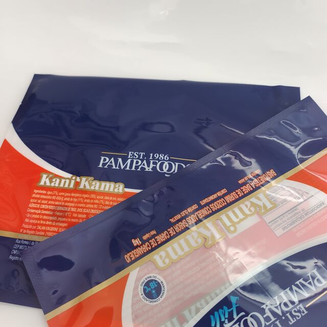 Sacs sous vide personnalisés pour l'emballage de Kani Kaina congelé