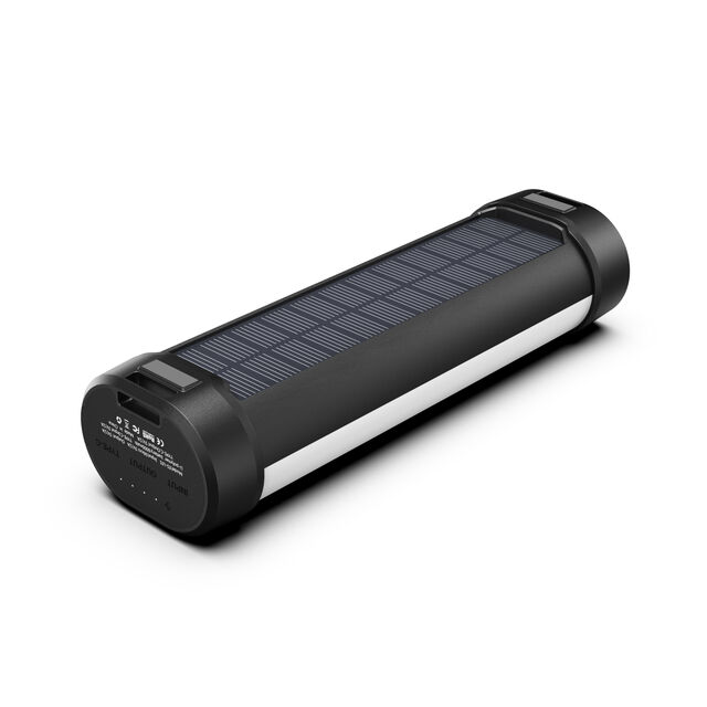 Atacado de lanternas solares de acampamento, lâmpada de acampamento solar portátil recarregável USB para barracas de caminhada