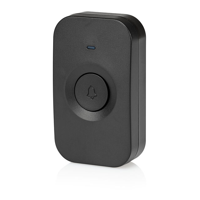 Timbre Inalámbrico, Alcance de hasta 305 metros con 2 Receptores Enchufables, 1 Botón Pulsador Impermeable, 64 Melodías, Sonido Fuerte de 110dB