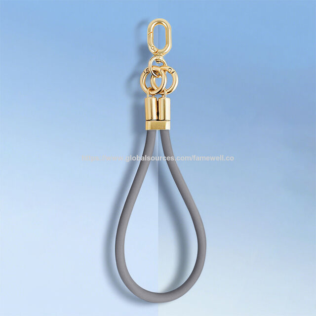 Heiß verkaufte Silikon-Handy-Lanyard-Bänder Handy-Handschlaufe Bunt für Universal-Handy