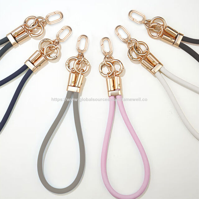 Heiß verkaufte Silikon-Handy-Lanyard-Bänder Handy-Handschlaufe Bunt für Universal-Handy
