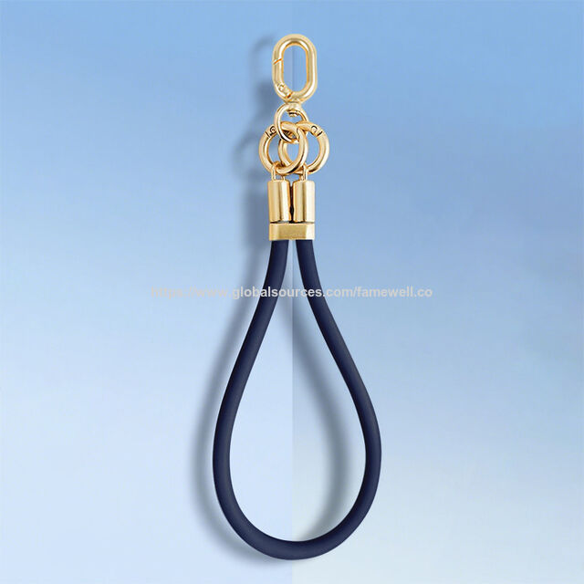 Heiß verkaufte Silikon-Handy-Lanyard-Bänder Handy-Handschlaufe Bunt für Universal-Handy