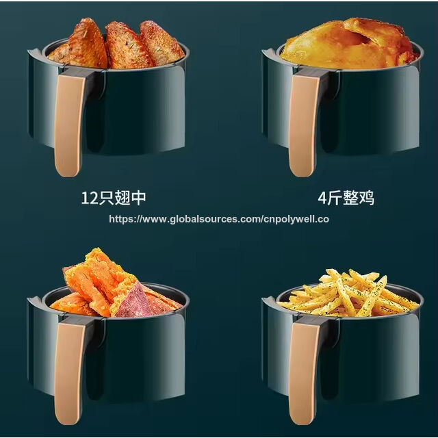 Friteuse à Air Électrique Domestique de Style Moderne, Entièrement Automatique et Faible en Gras, Populaire sur Internet