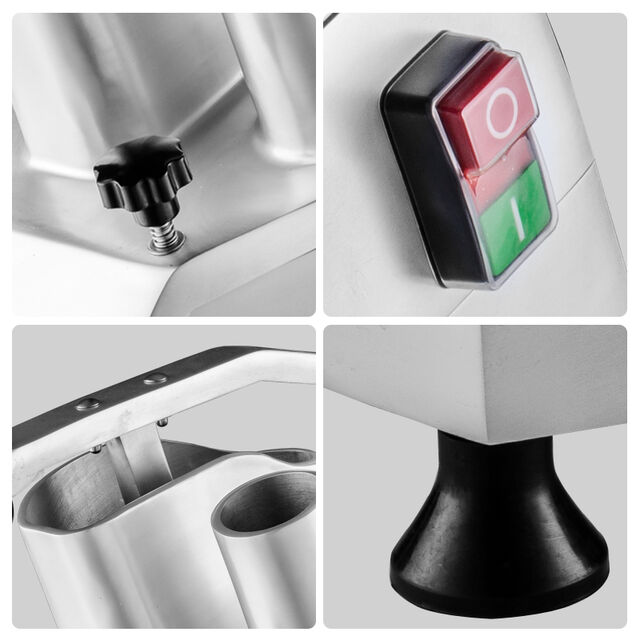 Hualing Gewerblicher Obst- und Gemüseschneider HLC-300A - Gemüseschneider Küchenmaschine für den Großhandel
