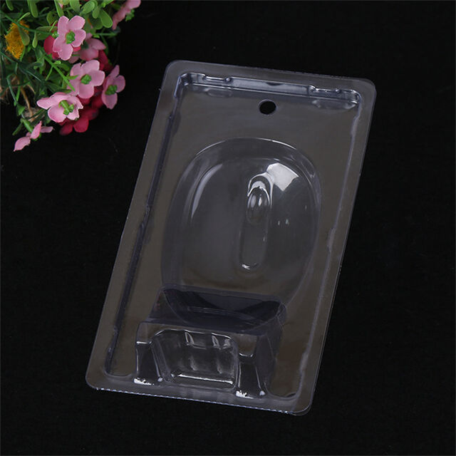 Caja de Embalaje Desechable Transparente con Tapa Abatible