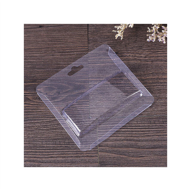 Caja de Embalaje Desechable Transparente con Tapa Abatible
