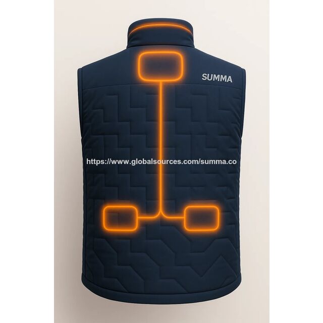 Fabricant de Gilets Chauffants à Contrôle Intelligent LODESTAR OEM & ODM Modèle 2203001
