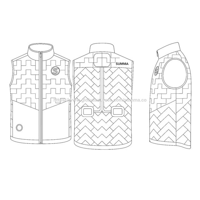 Fabricant de Gilets Chauffants à Contrôle Intelligent LODESTAR OEM & ODM Modèle 2203001