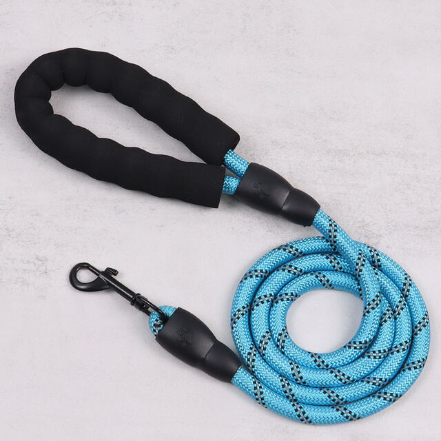 Correa Reflectante de Nylon para Perros, Correa Anti-Tirones de Poliéster para Mascotas, Correa de Cuerda Resistente para Perros Grandes, Diseños Coloridos