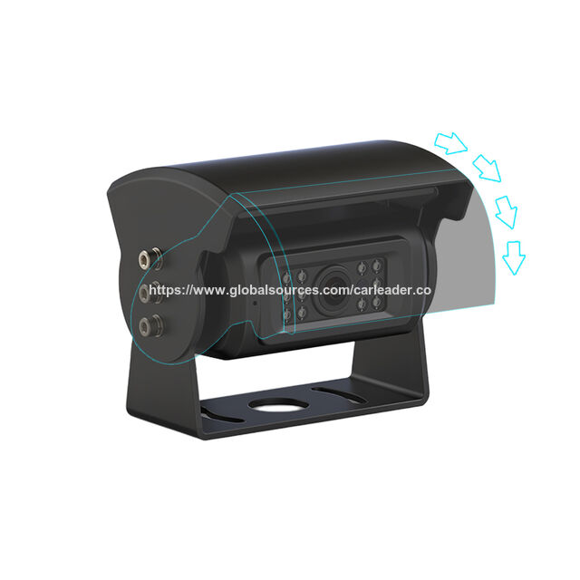 Caméra de recul robuste AHD 1080P avec obturateur automatique, étanche IP69K, pour camion, bus, remorque