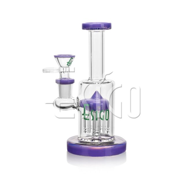 Esigo Slime Color Tree Perc Glass Oil Rig Pipe à Eau en Verre