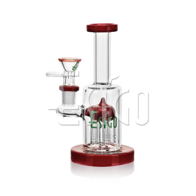 Esigo Slime Color Tree Perc Glass Oil Rig Pipe à Eau en Verre