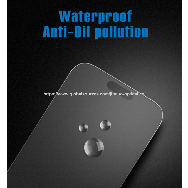 Protector de Pantalla de Vidrio Templado IP 14/15/16 - Dureza 9H, 0.33mm de Grosor, Acabado Mate