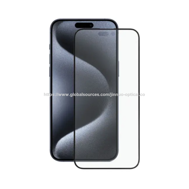 Protector de Pantalla de Vidrio Templado IP 14/15/16 - Dureza 9H, 0.33mm de Grosor, Acabado Mate