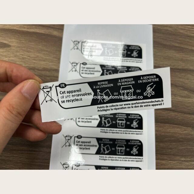 Autocollant de Fenêtre Personnalisé Imperméable avec Logo Imprimé et Motif pour Magasin de Détail