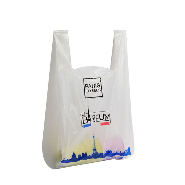 Bolsas de basura resistentes desechables con cordón, amarillas y negras de fábrica, rollo de bolsas de plástico para basura recicladas al por mayor